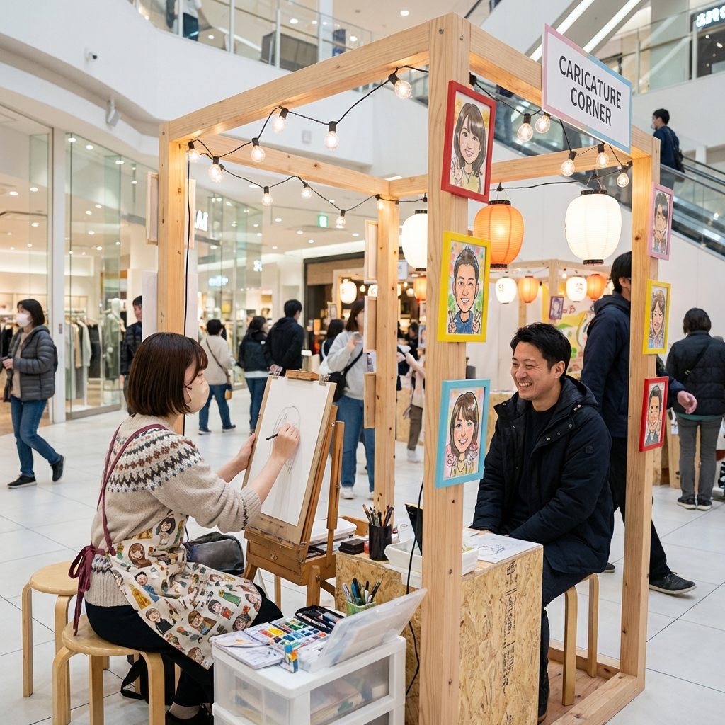 Event Activity Caricature